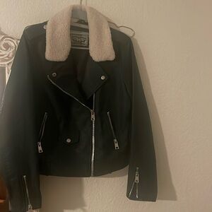 Levi’s dark green jacket